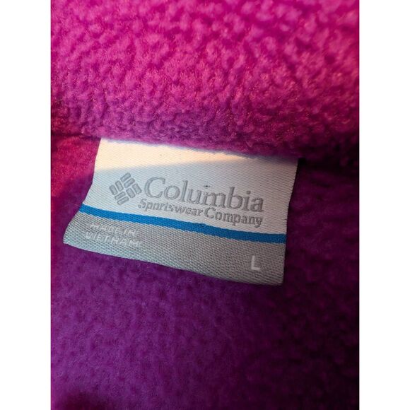 Columbia full zip fleece jacket large - Picture 4 of 4